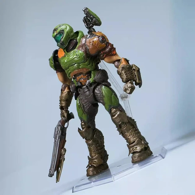 Фигурка Doom Slayer Figma SP-140 из игры Doom Eternal — Морпих Ад - изображение 3
