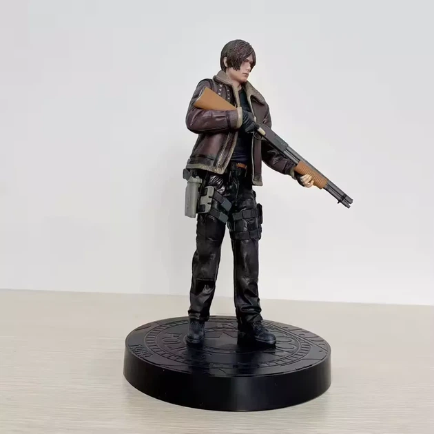 Фигурка Леон Скотт Кеннеди Обитель зла Resident Evil Leon S. Kennedy 29см - Фото 4 Фигурка Леон Скотт Кеннеди Обитель зла Resident Evil Leon S. Kennedy 29см - изображение 4