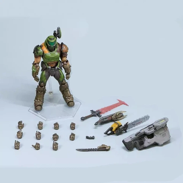 Фигурка Doom Slayer Figma SP-140 из игры Doom Eternal — Морпих Ад - изображение 6