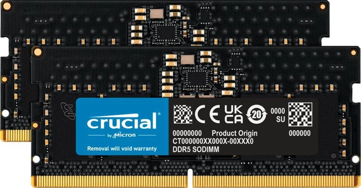 Пам'ять для ноутбуків Crucial 32GB (2x16GB) DDR5 4800 MHz