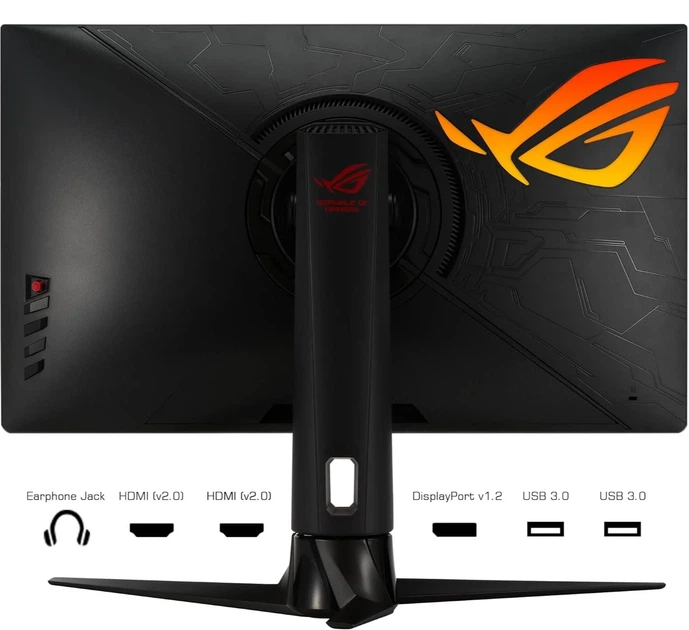 Монитор 27" ASUS ROG Strix XG27AQ QHD IPS 170 Гц Б/В - Фото 5 Монитор 27" ASUS ROG Strix XG27AQ QHD IPS 170 Гц Б/В - изображение 5