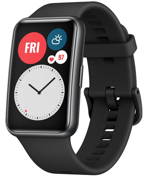 Смарт-часы Huawei Watch Fit 46mm Black (TIA-B09) Б/В - Фото 2 Смарт-часы Huawei Watch Fit 46mm Black (TIA-B09) Б/В - изображение 2