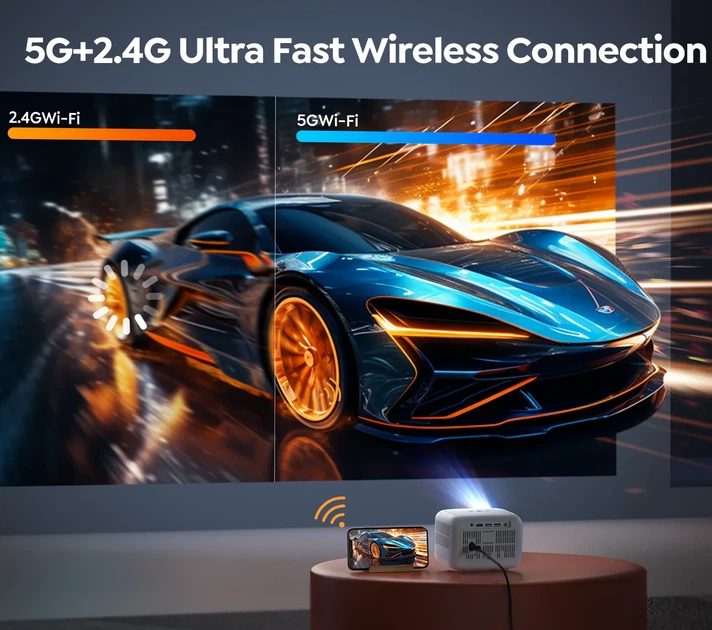 Проектор Yaber E1 Full HD Wi-Fi Bluetooth - изображение 4