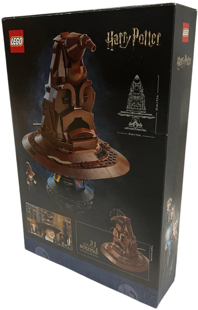 Zestaw klocków LEGO Harry Potter Mówiąca Tiara Przydziału 561 elementów (76429) (955555913558464) - Outlet - obraz 3