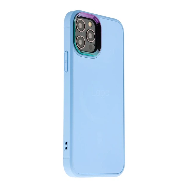 Чохол AG-Glass Chrome Camera with Magsafe для iPhone 12/12 Pro Колір Pink Sand - изображение 12