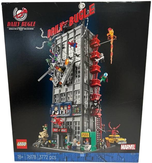 Zestaw klocków LEGO Marvel Spider-Man Daily Bugle 3772 elementy (76178) (955555913311278) - Outlet - obraz 2
