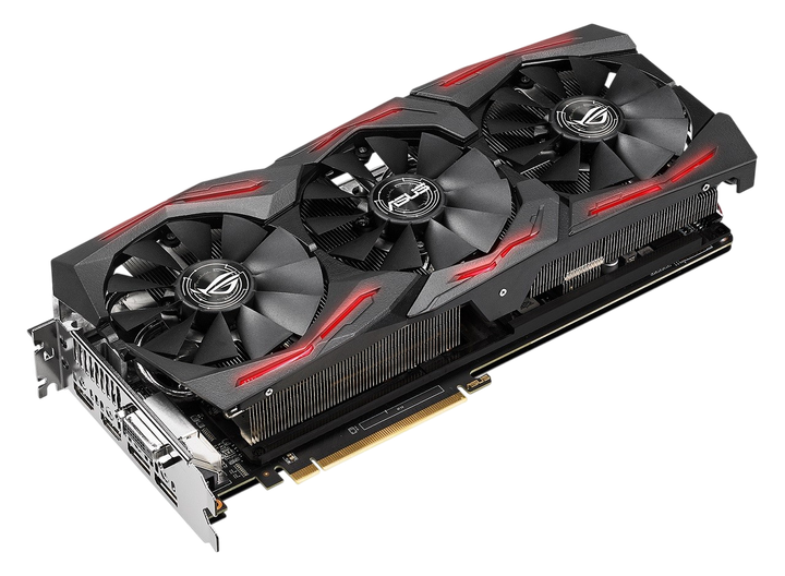 Відеокарта AMD Radeon RX Vega 64 8GB Asus ROG Strix Gaming OC (ROG-STRIX-RXVEGA64-O8G-GAMING) Б/В - зображення 2