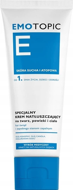Krem do twarzy i ciała Dr. Irena Eris Emotopic natłuszczający 75 ml (5900717691216) - obraz 1