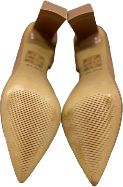 Жіночі човники зі шкіри ALDO 13658308-920 37.5 (7US) 23.8 см Бежеві (57005616217) (955555904651385) - Уцінка - зображення 4