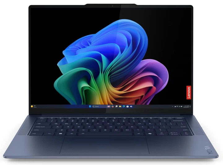Ноутбук Lenovo Yoga Slim 7 14Q8X9; Copilot+ PC (83ED002SPB) Cosmic Blue - Фото 1 Ноутбук Lenovo Yoga Slim 7 14Q8X9; Copilot+ PC (83ED002SPB) Cosmic Blue - изображение 1