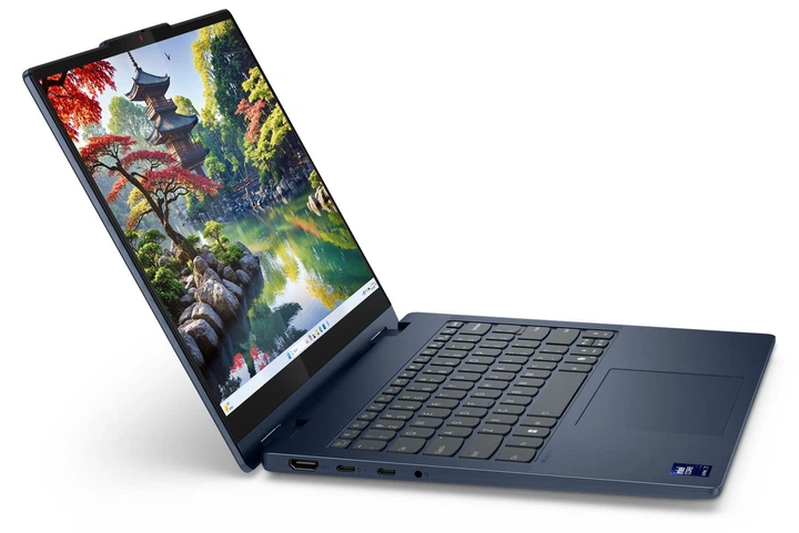 Ноутбук Lenovo IdeaPad 5 2-in-1 16IAL10 (83KS001BUS) Cosmic Blue - изображение 3