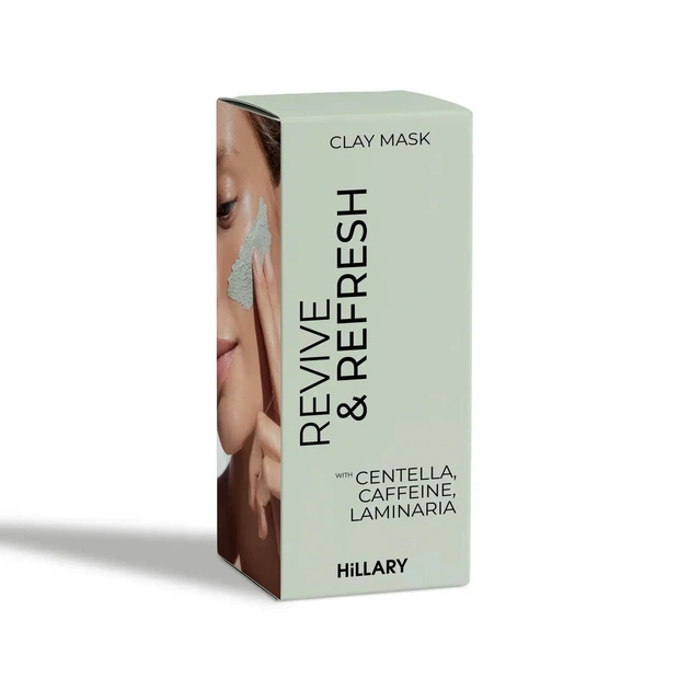 Освежающая противоотечная глиняная маска Hillary Revive & Refresh Clay Mask, 90 мл HI-08-032 - изображение 10