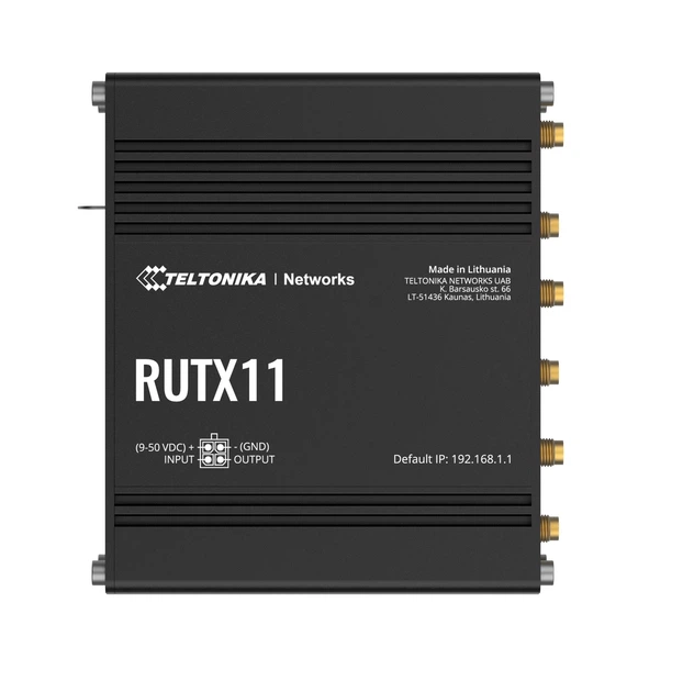 Маршрутизатор Teltonika RUTX11 4G LTE - Фото 2 Маршрутизатор Teltonika RUTX11 4G LTE - изображение 2