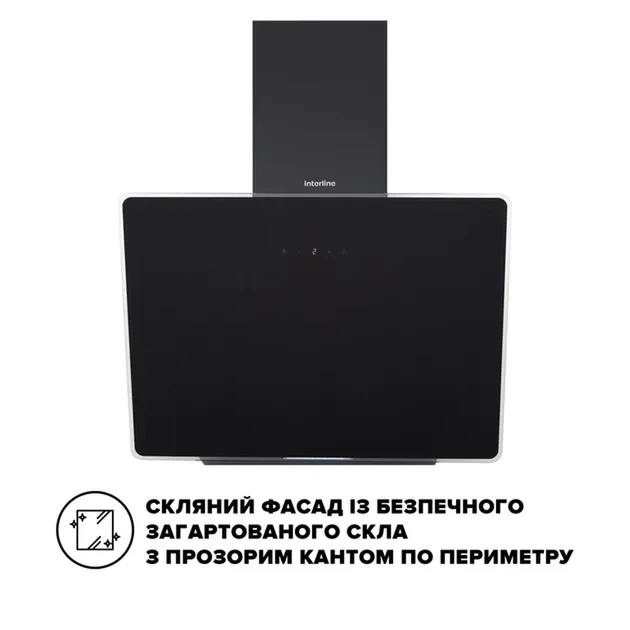 Витяжка Interline FLOW BL A/60/GL/M - Фото 16 Витяжка Interline FLOW BL A/60/GL/M - изображение 16
