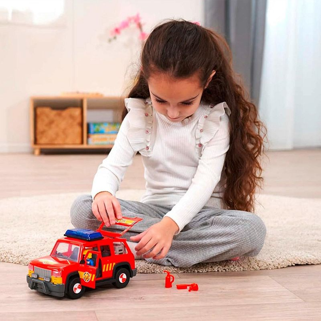 Samochód ratunkowy Simba Fireman Sam z figurką Elvisa (4006592097455) - obraz 9