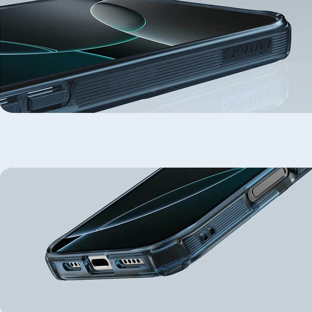 TPU чехол Nillkin Nature Pro Magnetic для Apple iPhone 16 Pro (6.3") Blue - изображение 6