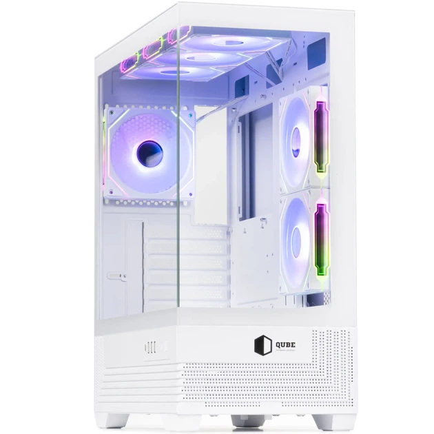 Корпус Qube FORT ARGB White (FORT_GWNU3) - Фото 2 Корпус Qube FORT ARGB White (FORT_GWNU3) - изображение 2