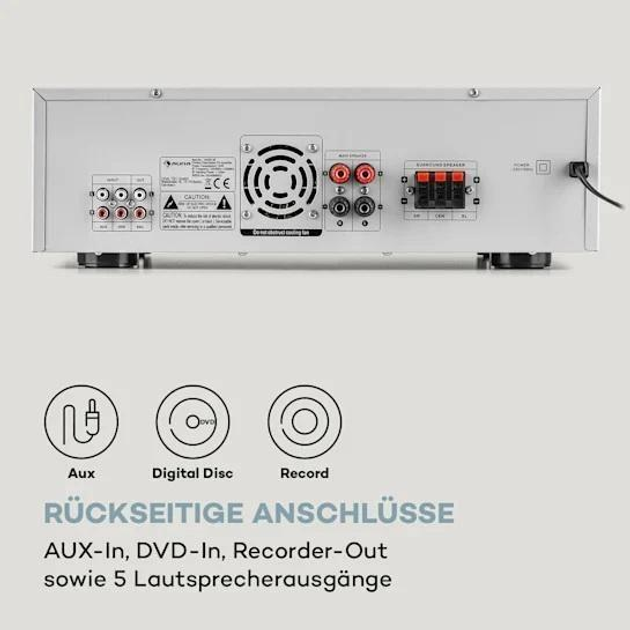 Усилитель цифровой Auna AMP-218 BT Digital Surround - изображение 5