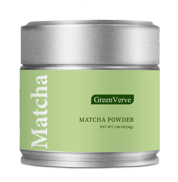 Порошковый зеленый чай матча Green Verde 30 г церемониального уровня в жестяной банке (BD585B49791A) - Фото 1 Порошковый зеленый чай матча Green Verde 30 г церемониального уровня в жестяной банке (BD585B49791A) - изображение 1