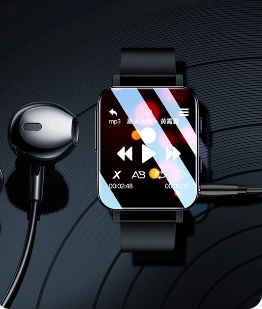 MP3 плеер 32GB Bluetooth + наушники. Мп3 плеер с блютуз для спорта, бега mini BENJIE VFA80 - изображение 5