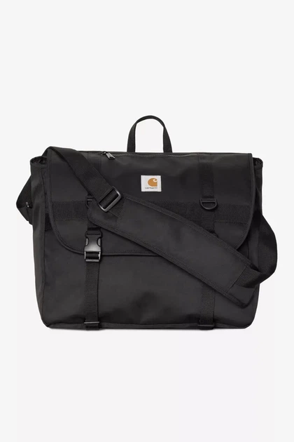 Большая сумка через плечо Carhartt Delta Shoulder Pouch чёрная. - изображение 3