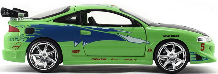 Автомобіль Simba Jada F&F Brian's Mitsubishi Eclipse 1995 (4006333094804) - зображення 5