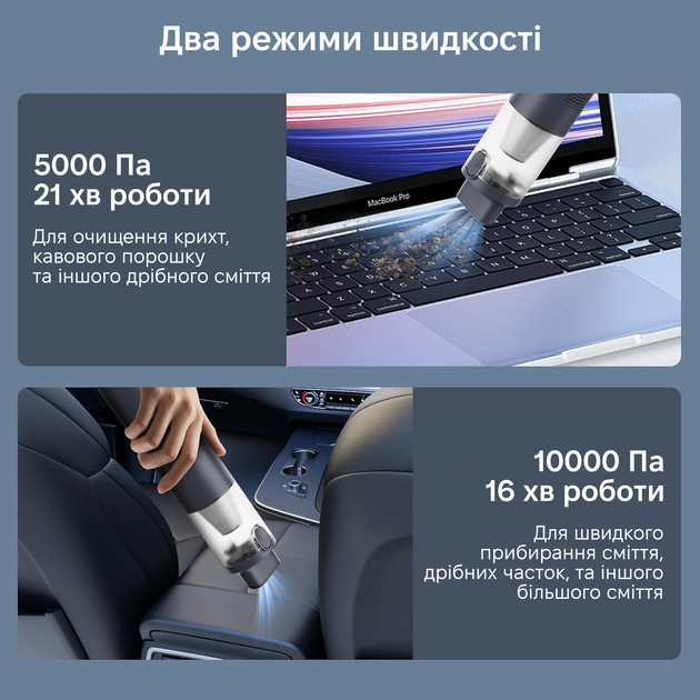 Аккумуляторный пылесос Xiaomi Lydsto H1 Black - Фото 4 Аккумуляторный пылесос Xiaomi Lydsto H1 Black - изображение 4