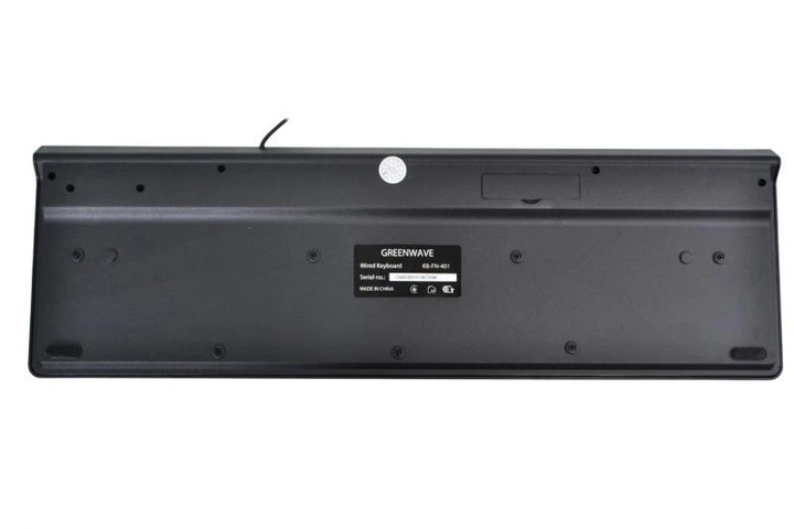 Клавіатура Greenwave KB-FN-401 (R0015249) Black USB - Фото 4 Клавіатура Greenwave KB-FN-401 (R0015249) Black USB - зображення 4