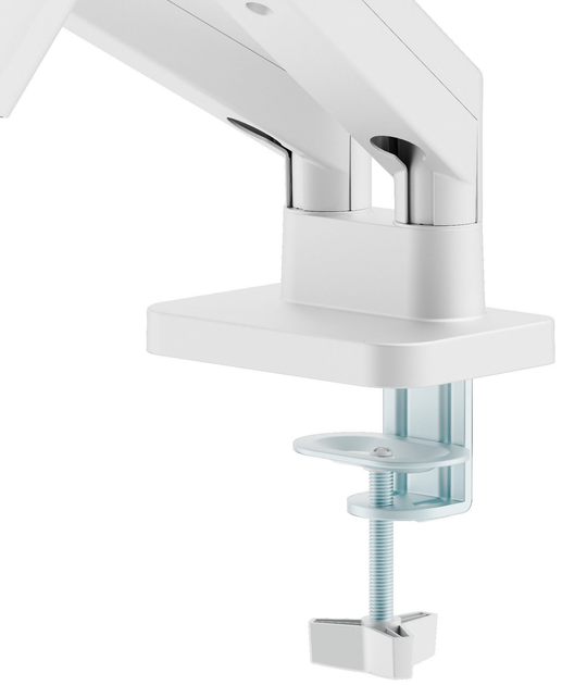Настільне кріплення Gembird Double Monitor 17-32" White (MA-DA2-06-W) - зображення 4