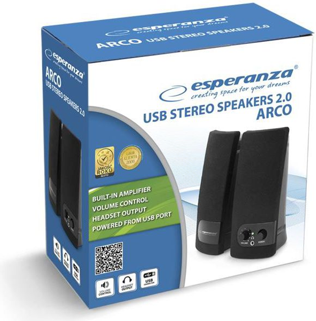 Акустична система Esperanza 2.0 Arco Black (EP119) - зображення 4