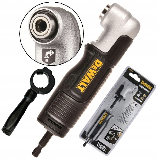 Uchwyt kątowy do bitów DeWalt Extreme impact do wkrętarek udarowych (5054905283513) - obraz 4