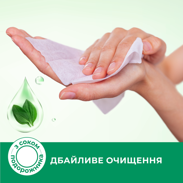 Упаковка влажных салфеток Smile Mini Antibacterial с соком подорожника 12 пачек по 8 шт (4823071662405) - изображение 6