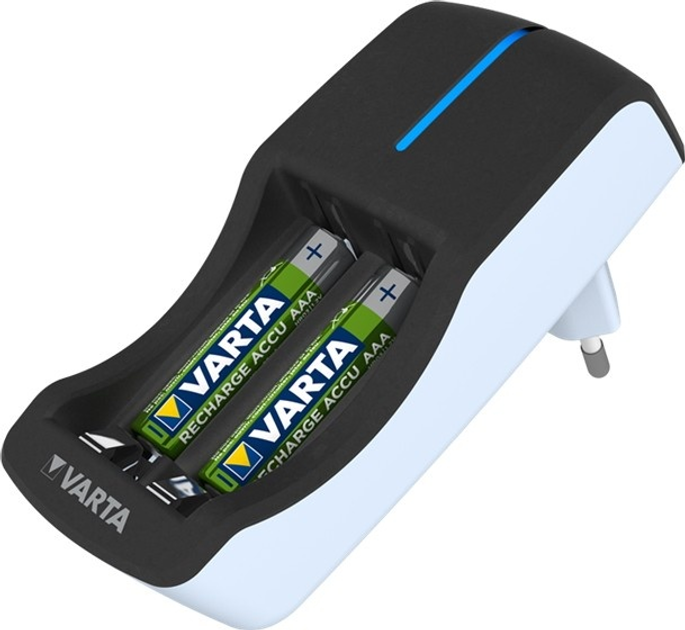 Ładowarka akumulatorków Varta Mini Charger 2x2100 mAh NI-MH AA (57646101451) - obraz 1