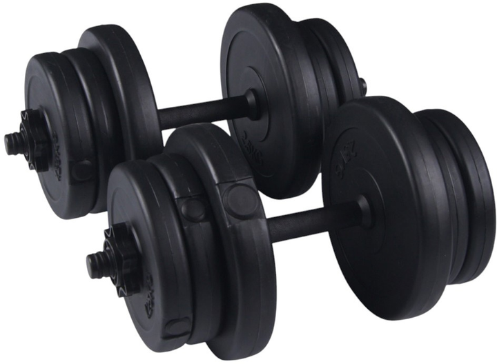 Zestaw hantli SportVida SV-HK0088 2 x 15 kg - obraz 1