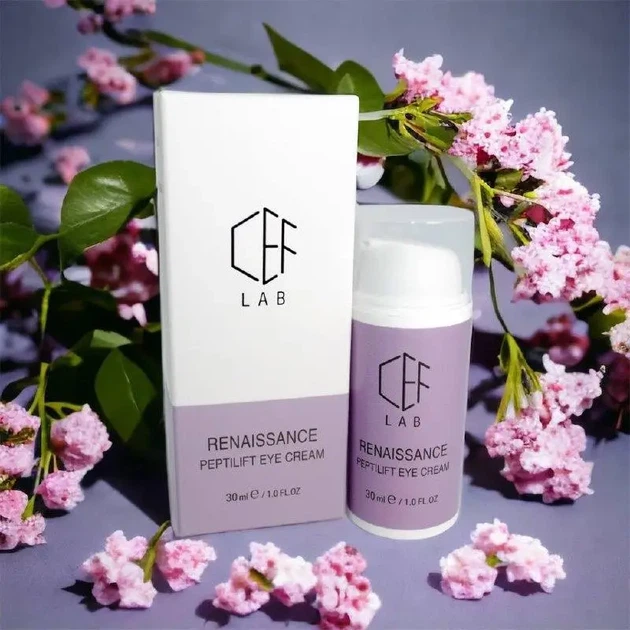 Пептидный лифтинг-крем для кожи вокруг глаз CEF Lab Peptilift Eye Cream 30 мл — морщины, отёки, тон кожи - Фото 4 Пептидный лифтинг-крем для кожи вокруг глаз CEF Lab Peptilift Eye Cream 30 мл — морщины, отёки, тон кожи - изображение 4