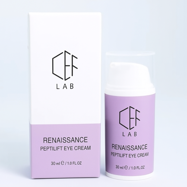 Пептидный лифтинг-крем для кожи вокруг глаз CEF Lab Peptilift Eye Cream 30 мл — морщины, отёки, тон кожи - Фото 5 Пептидный лифтинг-крем для кожи вокруг глаз CEF Lab Peptilift Eye Cream 30 мл — морщины, отёки, тон кожи - изображение 5