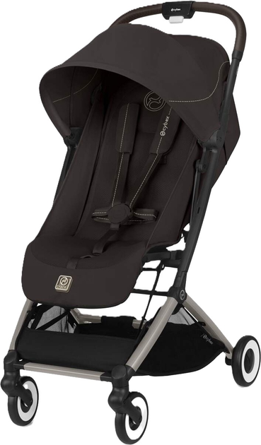 Wózek spacerowy Cybex Orfeo TPE Chocolate Brown Gold 525000579 (4063846523368) - obraz 1