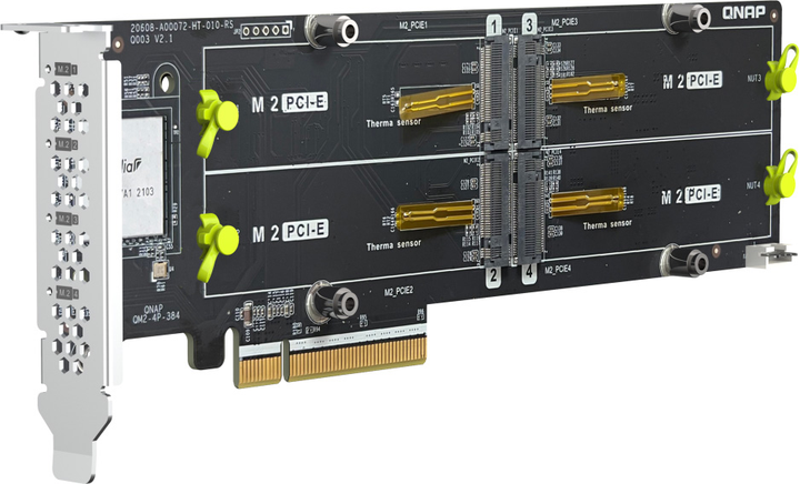 Adapter QNAP QM2-4P-384 - obraz 3