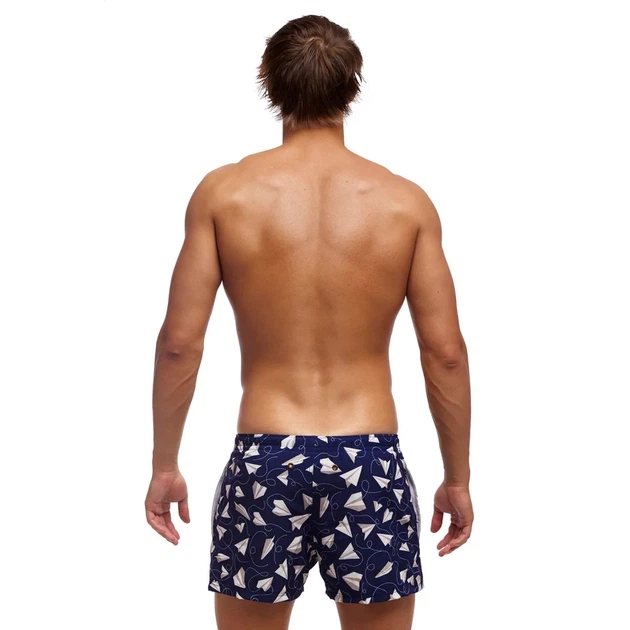 Шорти плавальні FUNKY TRUNKS Men's Badeshorts Shorty Shorts - Paper Plain (Розмір: USA 32) - Фото 3 Шорти плавальні FUNKY TRUNKS Men's Badeshorts Shorty Shorts - Paper Plain (Розмір: USA 32) - зображення 3