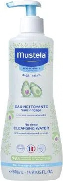 Woda oczyszczająca Mustela dla dzieci bez splukiwania 750 ml (3504105035433) - obraz 1