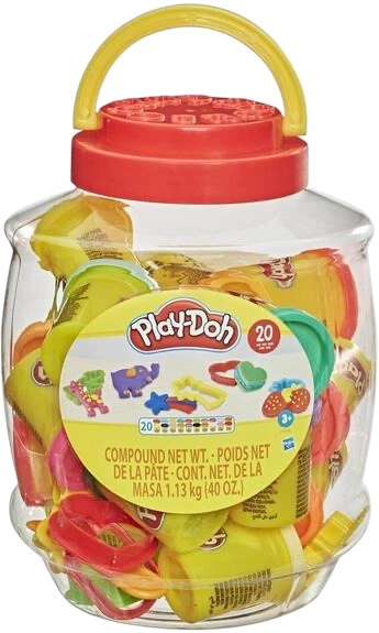 Zestaw kreatywny Hasbro Play-Doh z masą plastyczną Wesołe wiaderko F1530 (5010993819416) - obraz 1