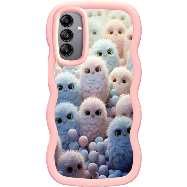 Чохол TPU Cloudy Pictures для Samsung Galaxy A35 Owls 73566 - Фото 1 Чохол TPU Cloudy Pictures для Samsung Galaxy A35 Owls 73566 - зображення 1