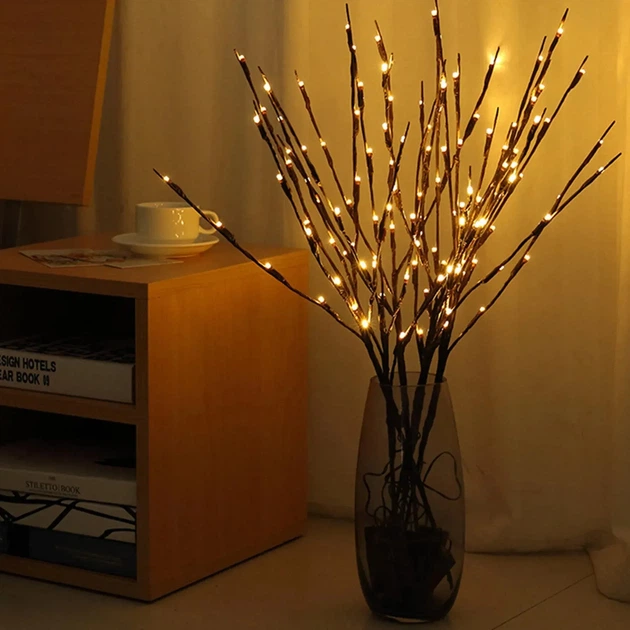 Гілка світлодіодна Crown 60 LED 70 см (WLS-9046-W) - зображення 6