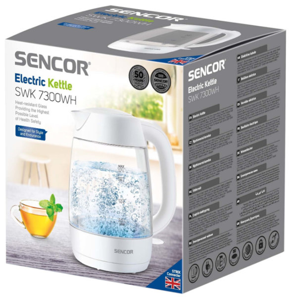 Електрочайник Sencor SWK 7300WH - зображення 8