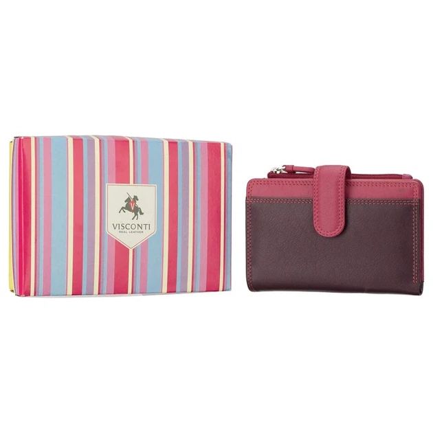 Гаманець жіночий Visconti RB97 PLUM MULTI - Фото 7 Гаманець жіночий Visconti RB97 PLUM MULTI - изображение 7