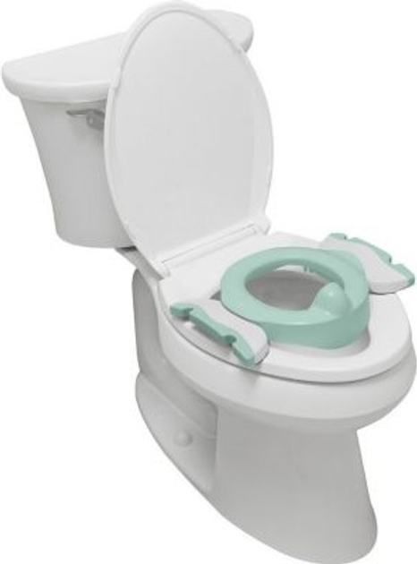 Nakładka na WC i nocnik turystyczny Potette Plus miętowo-biały (88161004457) - obraz 4