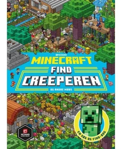 Książka Forlaget Alvilda Minecraft Znajdź Creepera (9788741521565) - obraz 1