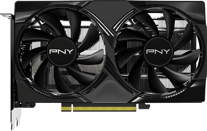 Karta graficzna PNY PCI-Ex GeForce RTX 5050 Dual Fan 8GB GDDR6 (128bit) (2572/20000) (HDMI, 3 x DisplayPort) (VCG50508DFXPB1) - obraz 1