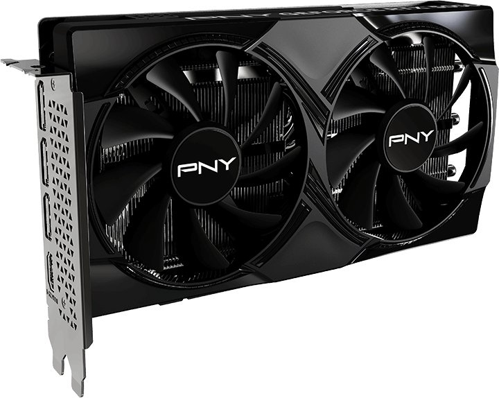 Karta graficzna PNY PCI-Ex GeForce RTX 5050 Dual Fan 8GB GDDR6 (128bit) (2572/20000) (HDMI, 3 x DisplayPort) (VCG50508DFXPB1) - obraz 3