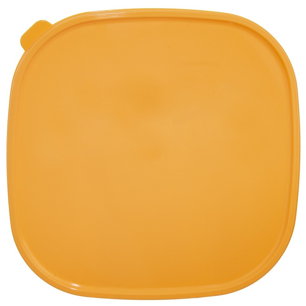 Набір харчових контейнерів Orion пластиковий 4-рівневий Помаранчевий 4 шт (8592381151096) - зображення 6